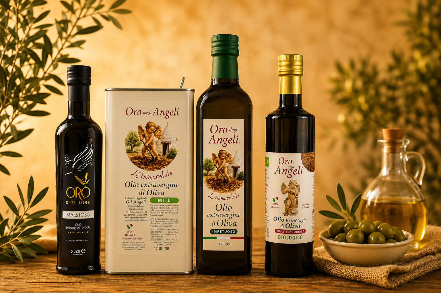 Oro degli Angeli® || Olio Extravergine di Oliva